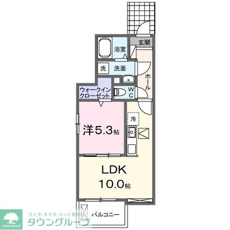 フラワー リッジの物件間取画像